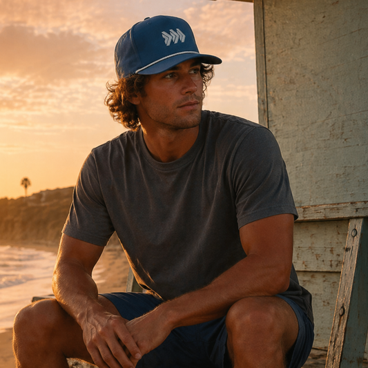 Rope Hat - Slate Light Blue